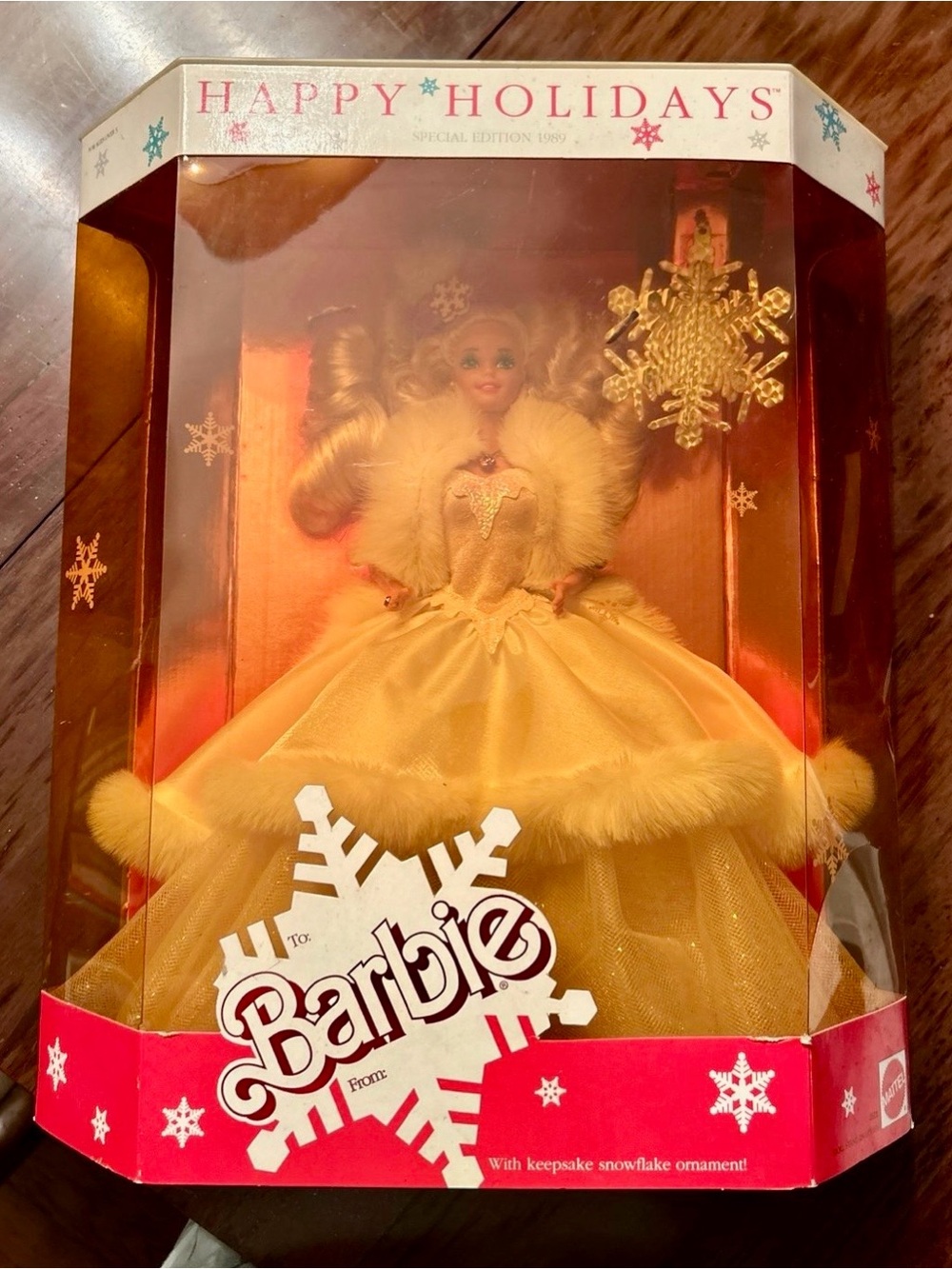 Barbie Gold Holiday Gown Special Edition - Barbie